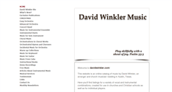 Desktop Screenshot of davidwinkler.com